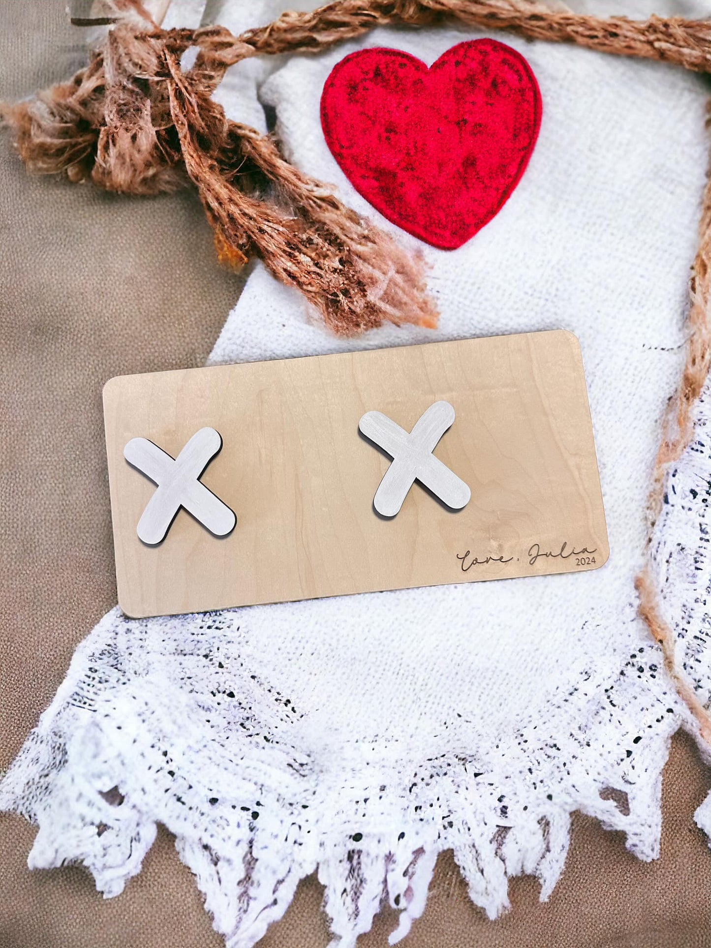 XOXO Handprint Craft