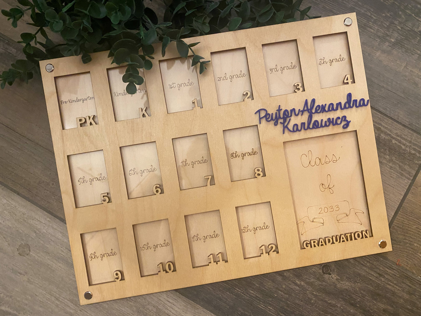 School Year Frame