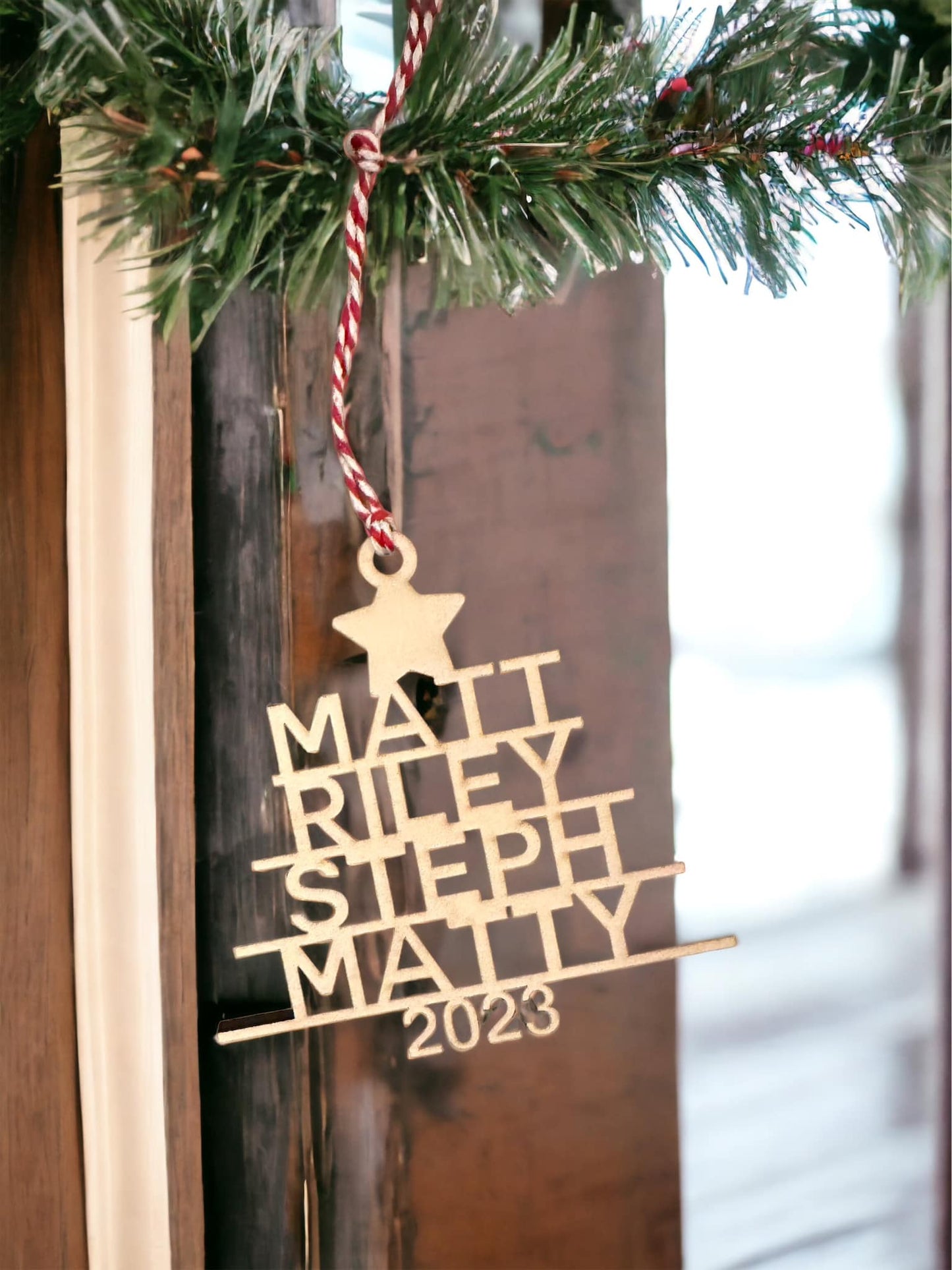 Name Tree Ornament