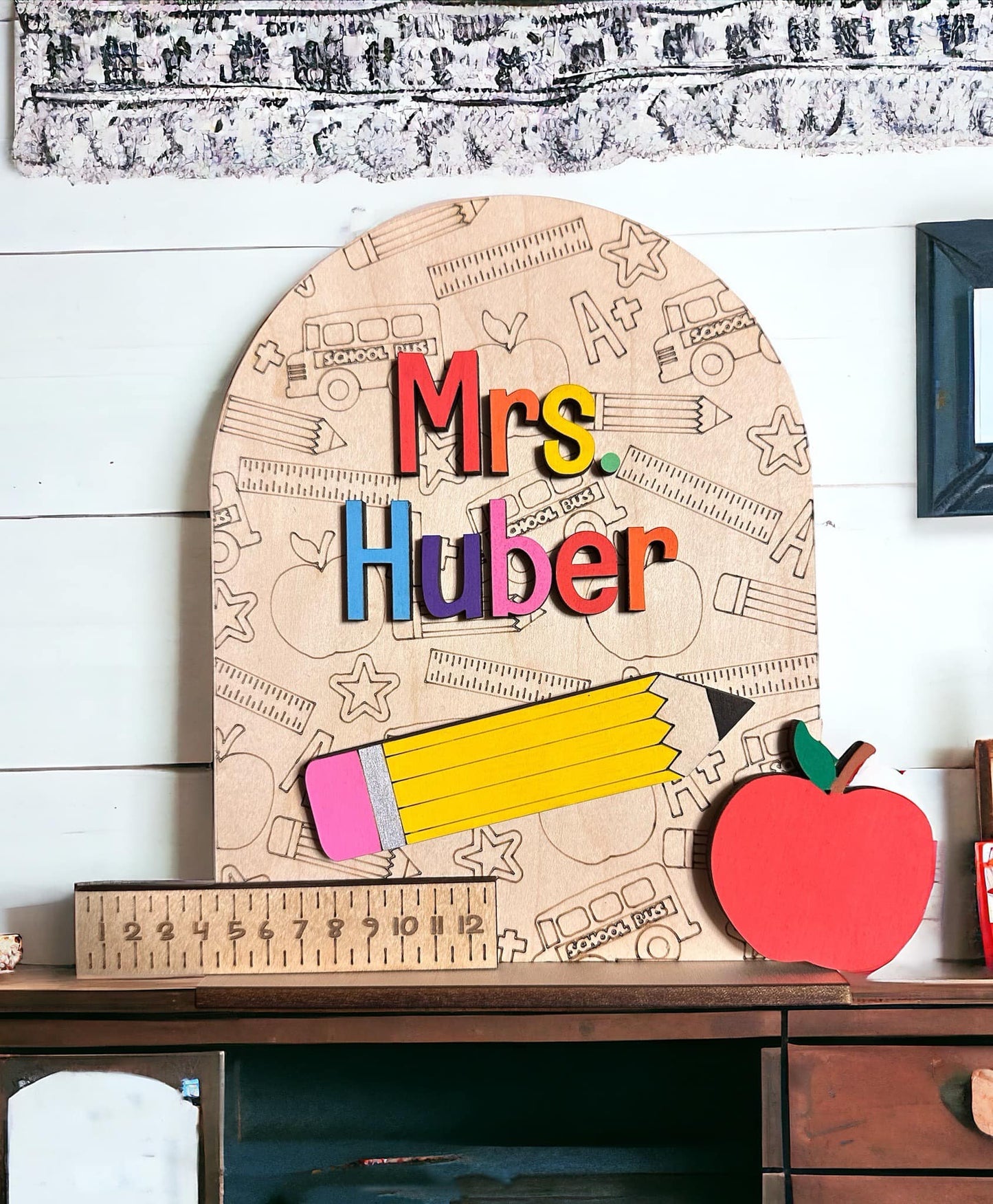 Teacher Desk Sign