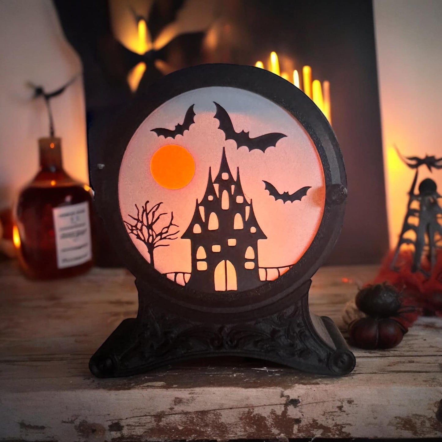 Halloween Tea Light Display