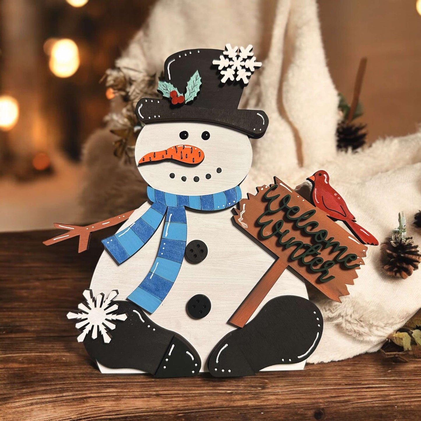 Snowman Shelf Sitter