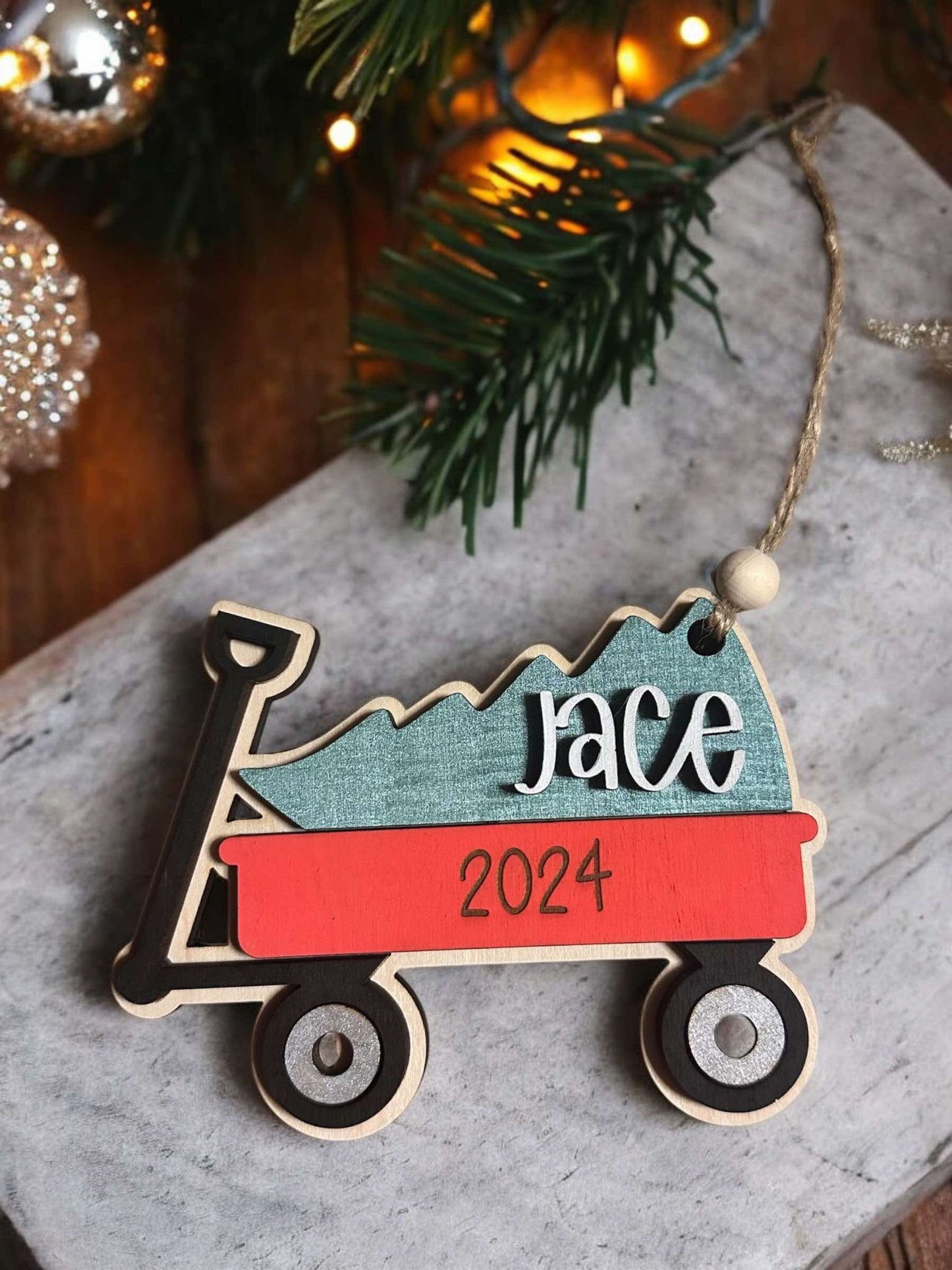 Wagon Ornament