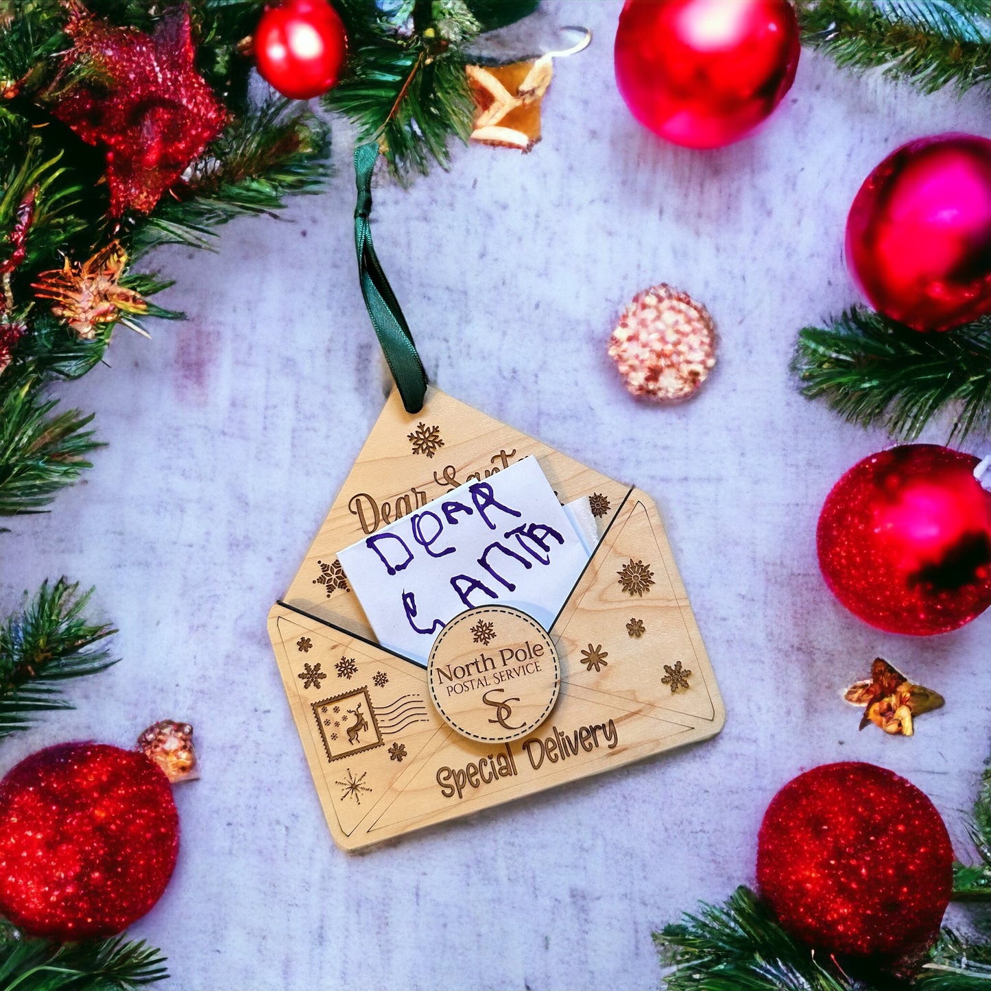 Letter to Santa Ornament