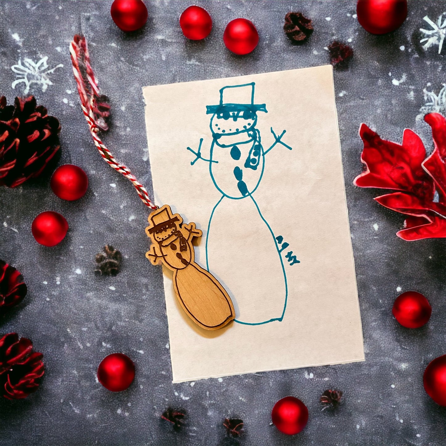 Kids Drawing Ornament