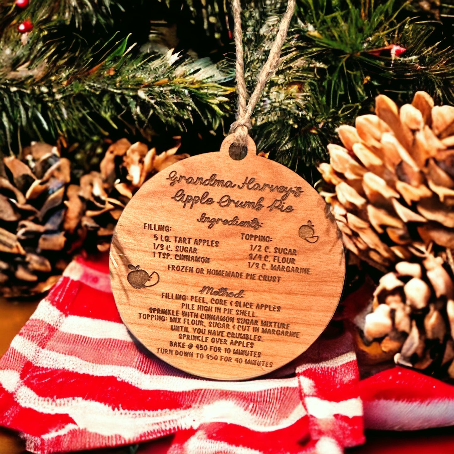 Recipe Ornament