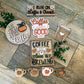 Coffee Tiered Tray Set