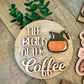 Coffee Tiered Tray Set