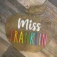 Teacher Apple Signs