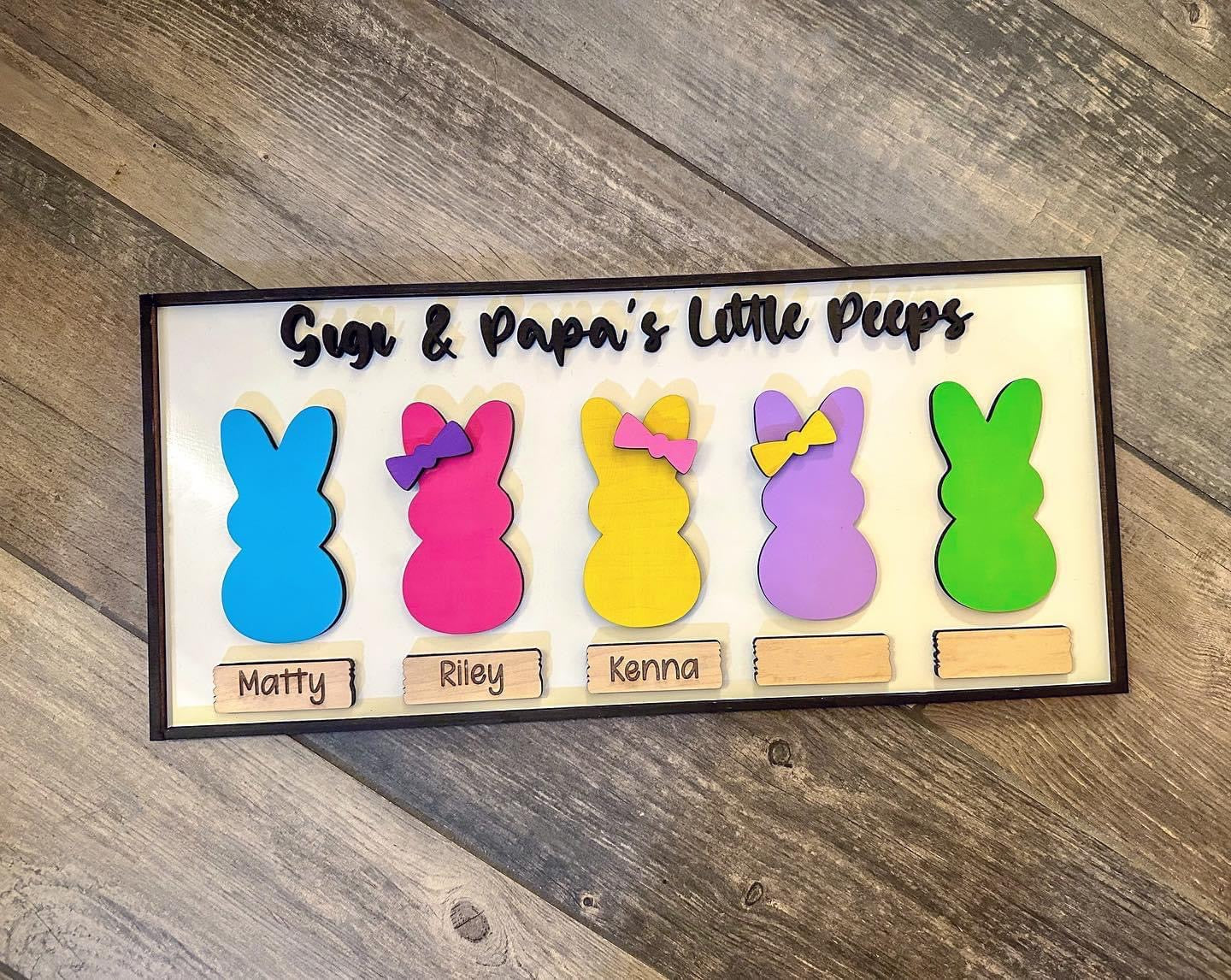 Little Peeps Signs