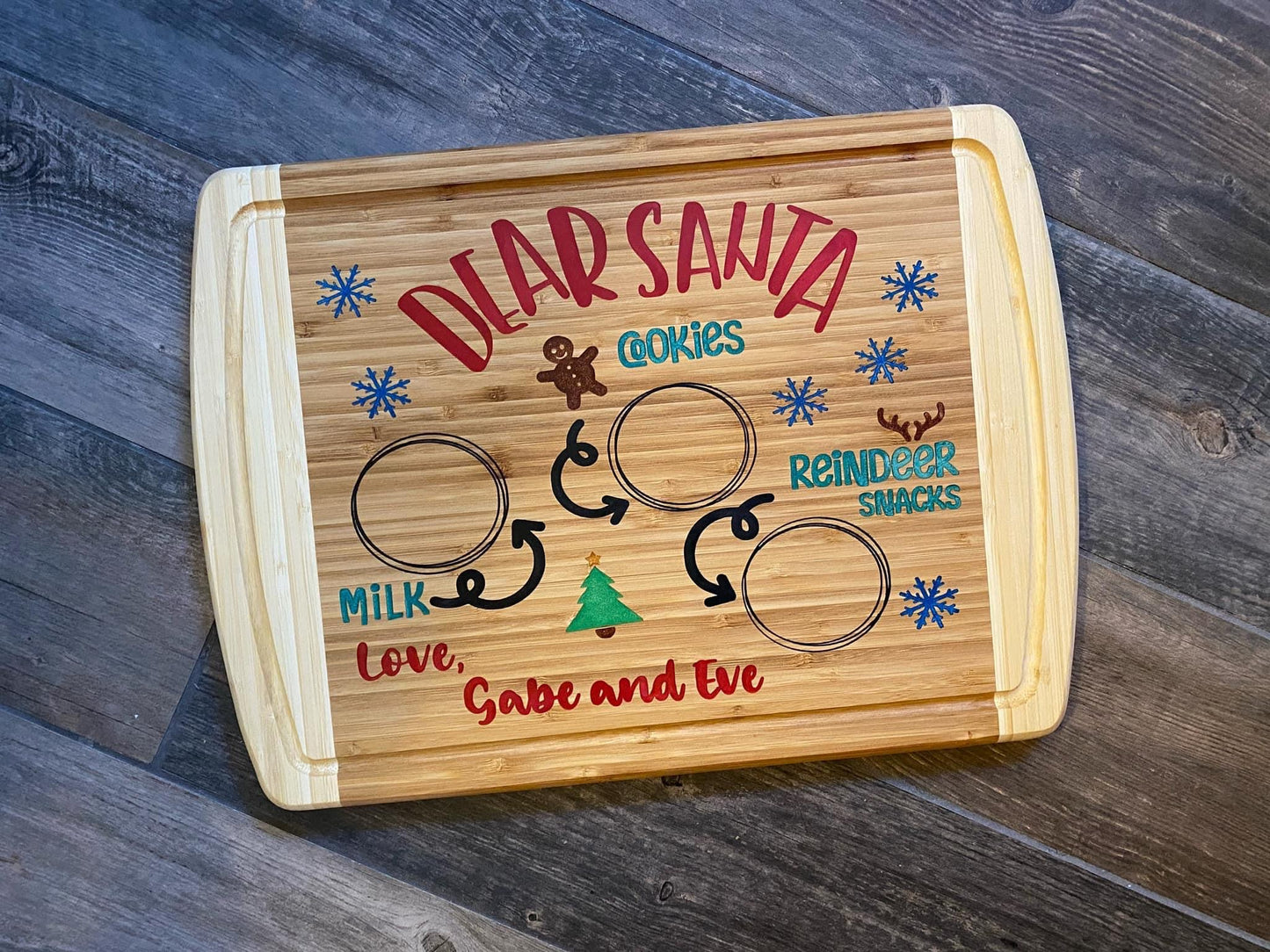 Dear Santa Cookie Tray