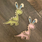 Dino Bunny Basket Tag