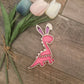 Dino Bunny Basket Tag