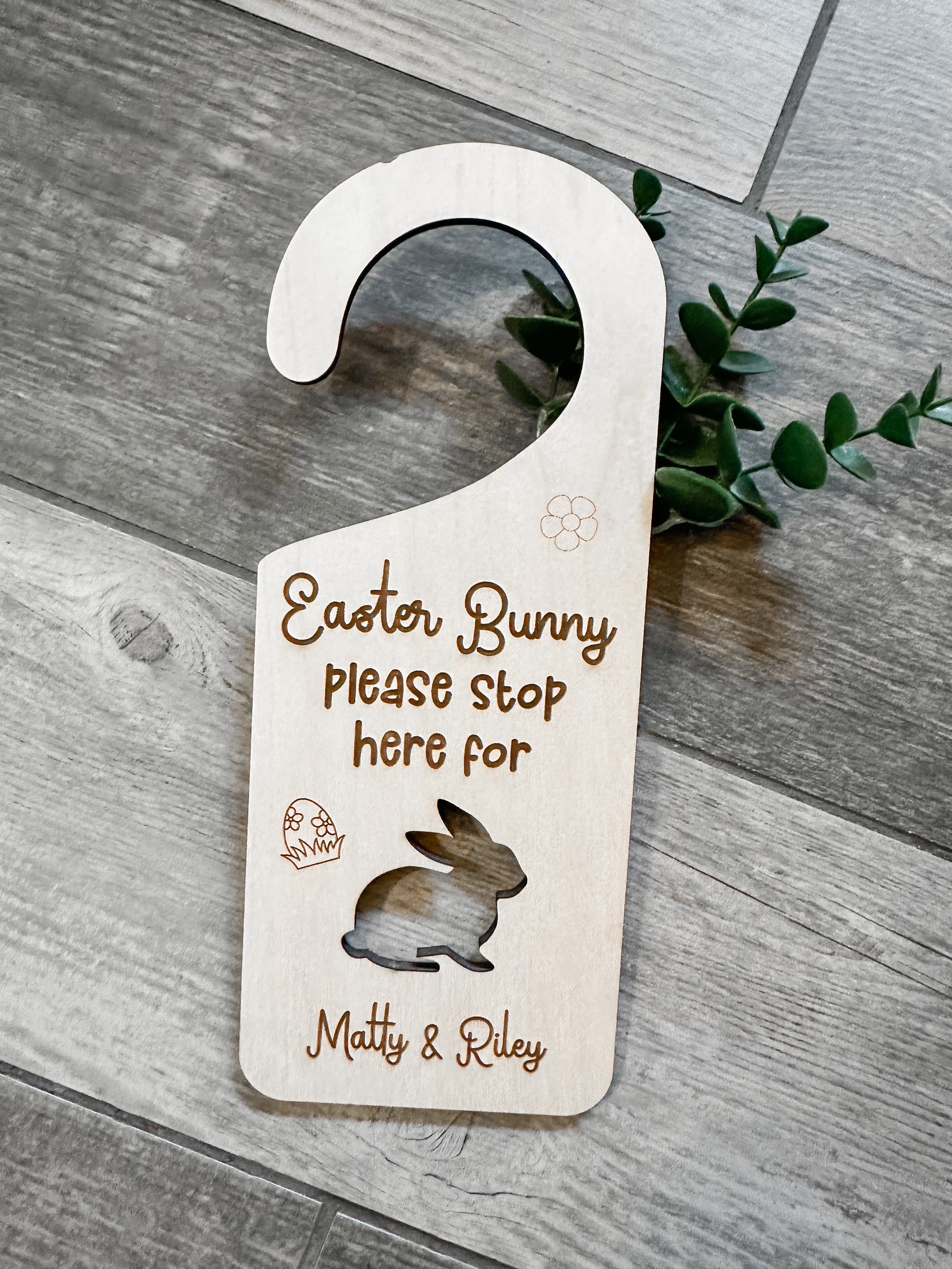 Easter Bunny - Stop Here – Sawdust Sixty Six