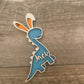 Dino Bunny Basket Tag