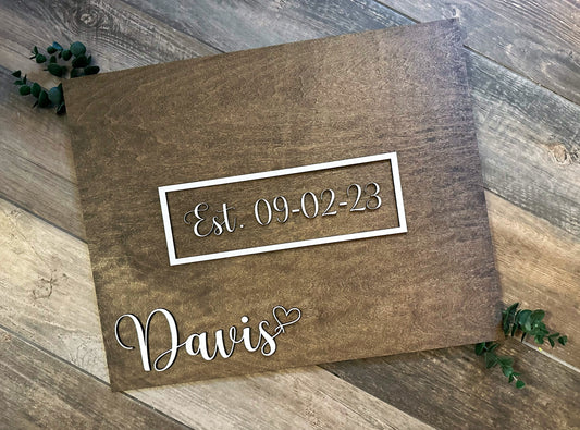 Wedding Guest Book Sign