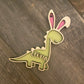 Dino Bunny Basket Tag