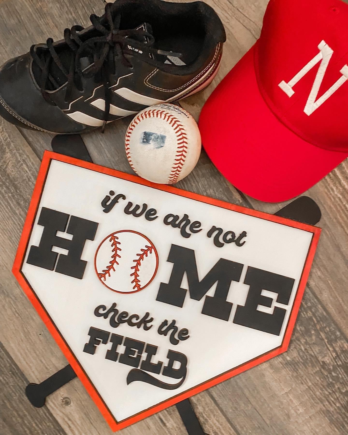 Baseball Field Door Hanger